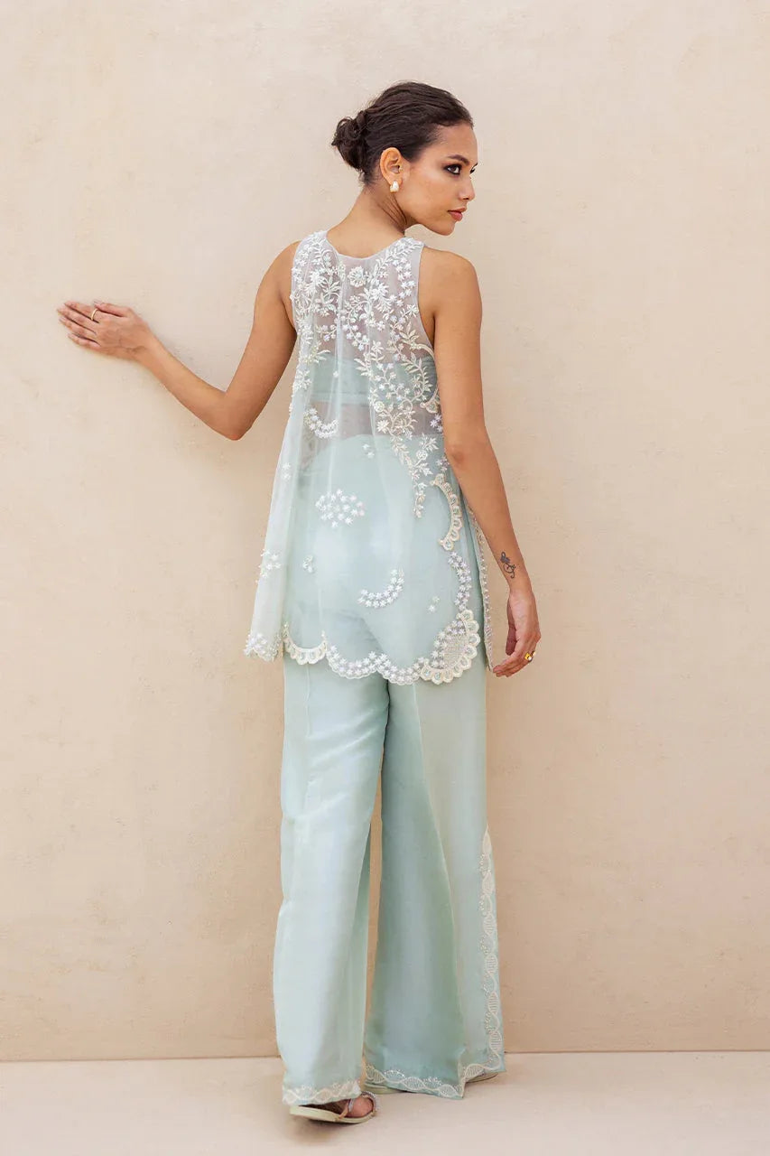 Sania Maskatiya | Fall Festive Shimmer | Freya - Aqsa Fabrics
