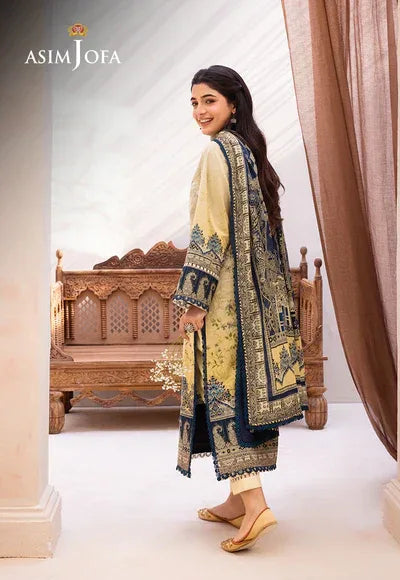 Asim Jofa | Prints Essentials | AJUB-15 - Aqsa Fabrics