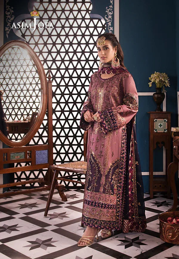 Asim Jofa | Fasana e Ishq Eid Luxury Lawn | AJFI-22 - Aqsa Fabrics