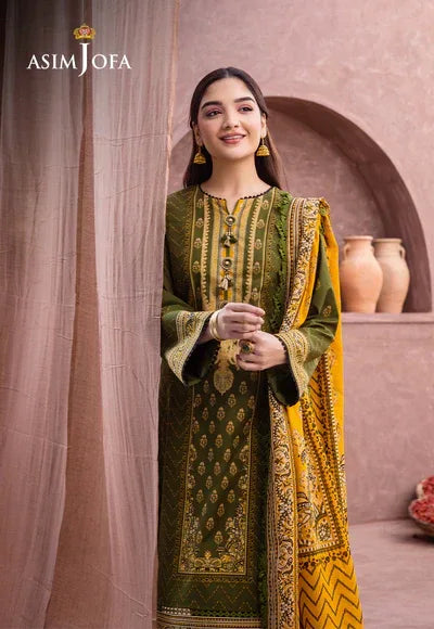 Asim Jofa | Prints Essentials | AJUB-01 - Aqsa Fabrics