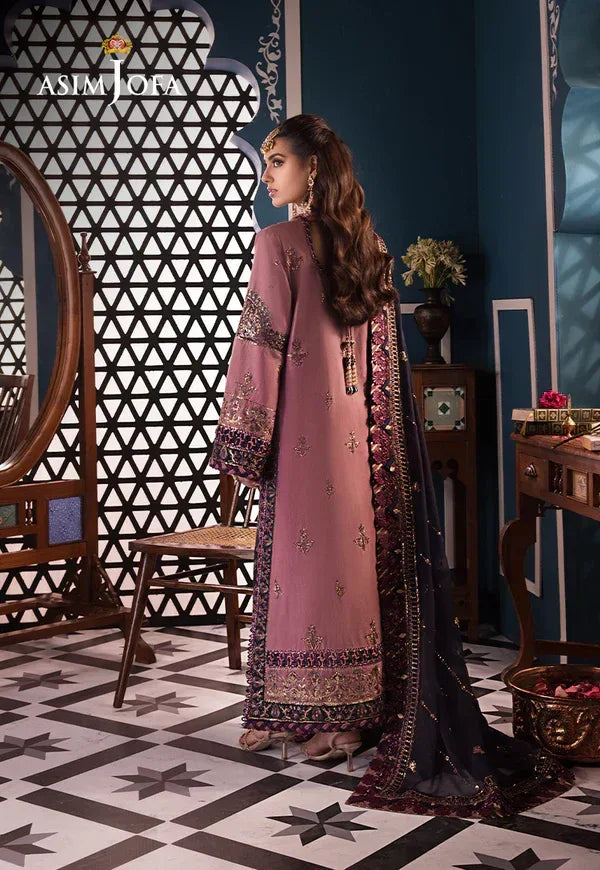 Asim Jofa | Fasana e Ishq Eid Luxury Lawn | AJFI-22 - Aqsa Fabrics