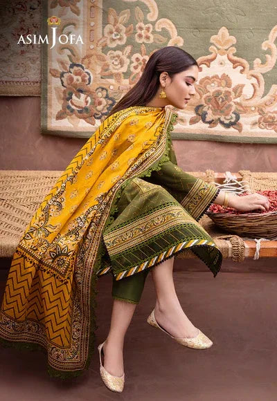 Asim Jofa | Prints Essentials | AJUB-01 - Aqsa Fabrics