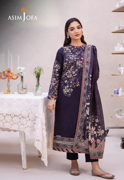Asim Jofa | Prints Essentials | AJUB-08 - Aqsa Fabrics