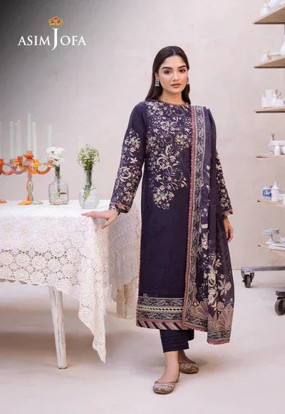 Asim Jofa | Prints Essentials | AJUB-08 - Aqsa Fabrics