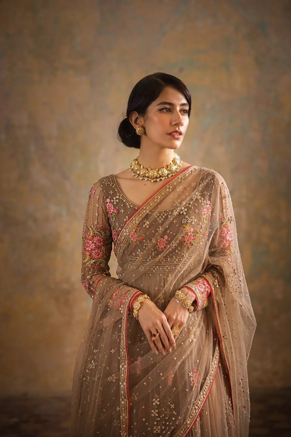 Erum Khan | Umaima Eid Edit | MIRAAL - Aqsa Fabrics