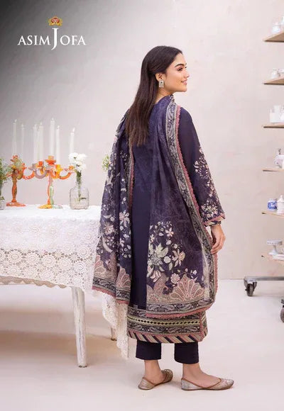 Asim Jofa | Prints Essentials | AJUB-08 - Aqsa Fabrics