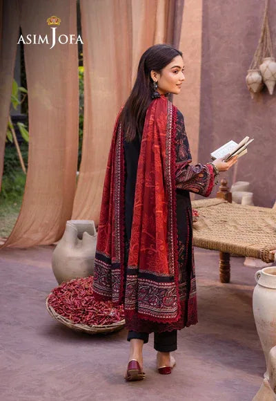 Asim Jofa | Prints Essentials | AJUB-12 - Aqsa Fabrics