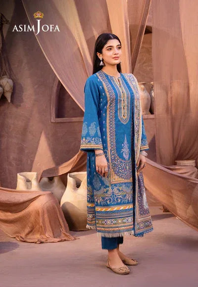 Asim Jofa | Prints Essentials | AJUB-16 - Aqsa Fabrics