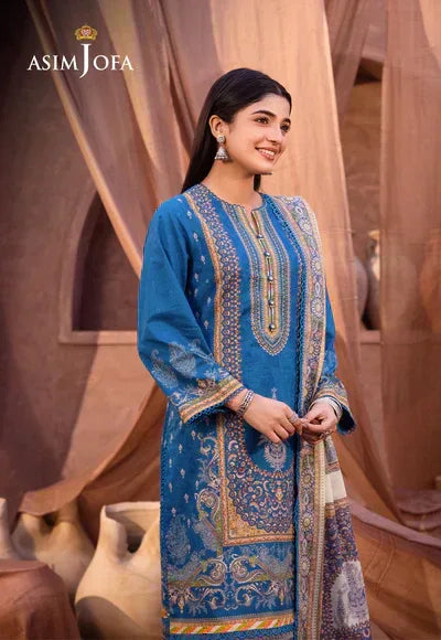 Asim Jofa | Prints Essentials | AJUB-16 - Aqsa Fabrics