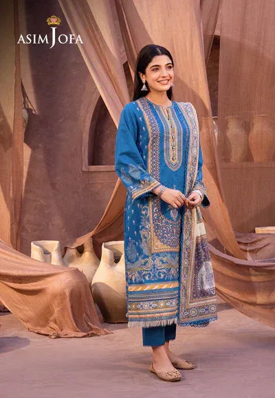 Asim Jofa | Prints Essentials | AJUB-16 - Aqsa Fabrics