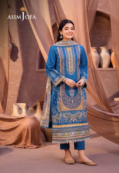 Asim Jofa | Prints Essentials | AJUB-16 - Aqsa Fabrics