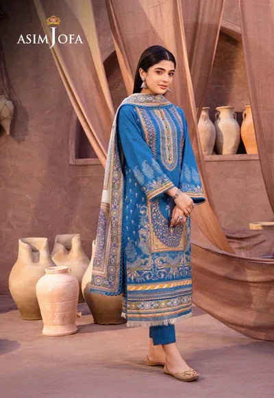 Asim Jofa | Prints Essentials | AJUB-16 - Aqsa Fabrics