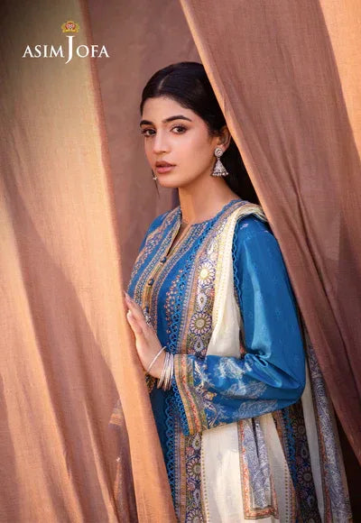 Asim Jofa | Prints Essentials | AJUB-16 - Aqsa Fabrics