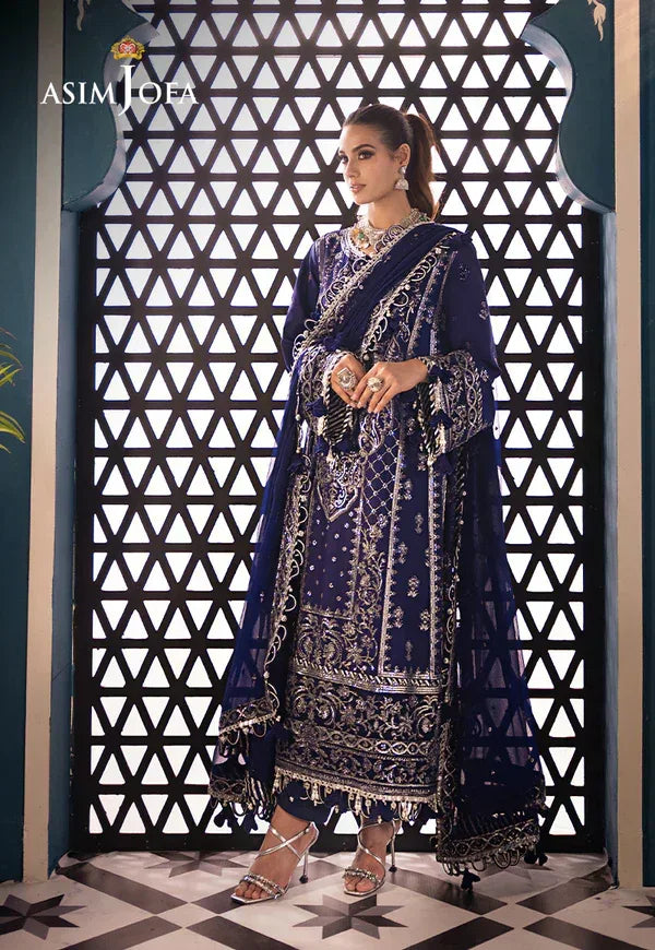Asim Jofa | Fasana e Ishq Eid Luxury Lawn | AJFI-25 - Aqsa Fabrics