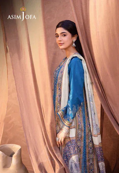 Asim Jofa | Prints Essentials | AJUB-16 - Aqsa Fabrics