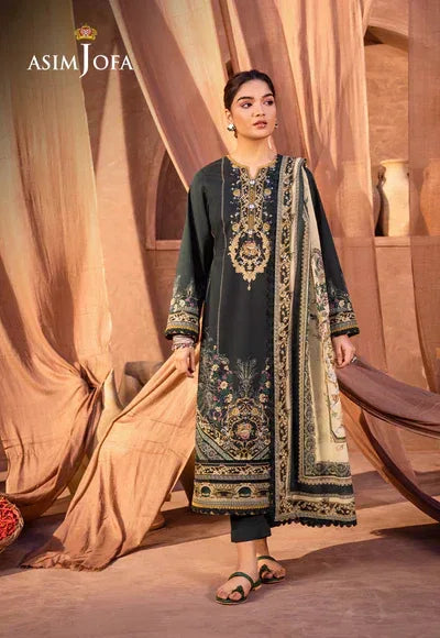 Asim Jofa | Prints Essentials | AJUB-13 - Aqsa Fabrics