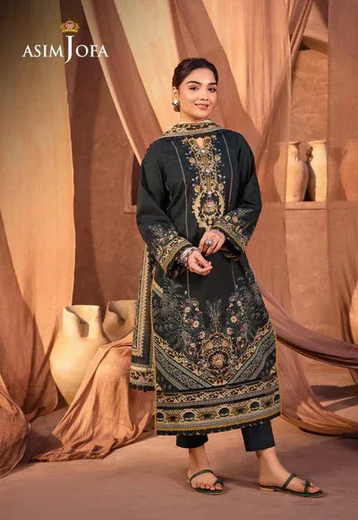 Asim Jofa | Prints Essentials | AJUB-13 - Aqsa Fabrics