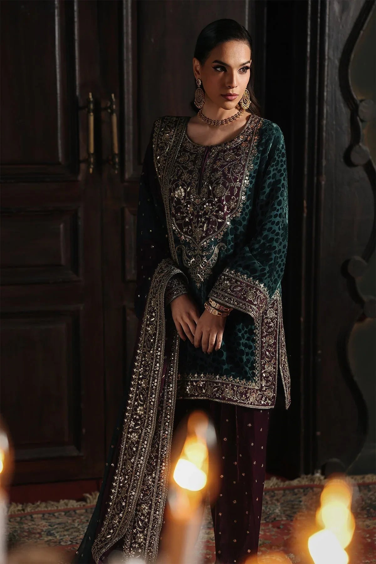 Charizma | Signora Velvet | CVT5-09 - Aqsa Fabrics