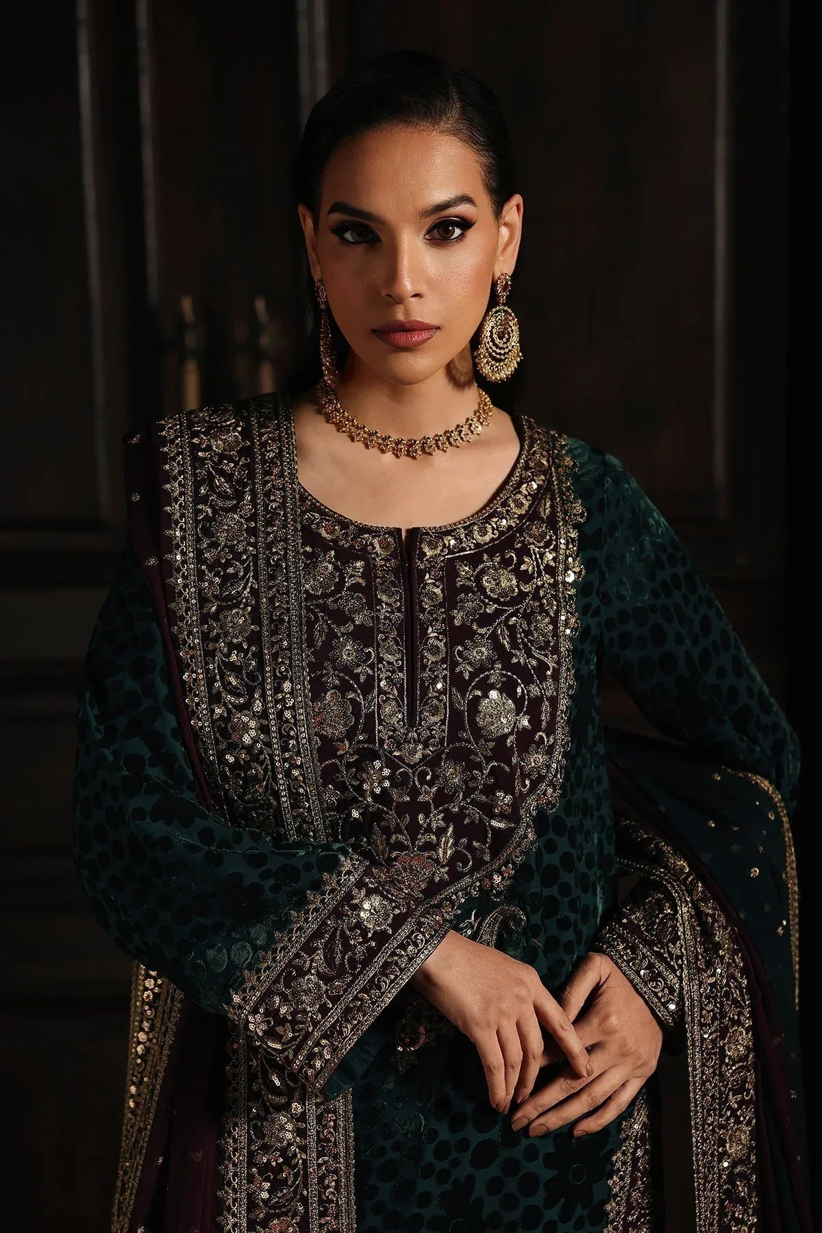 Charizma | Signora Velvet | CVT5-09 - Aqsa Fabrics