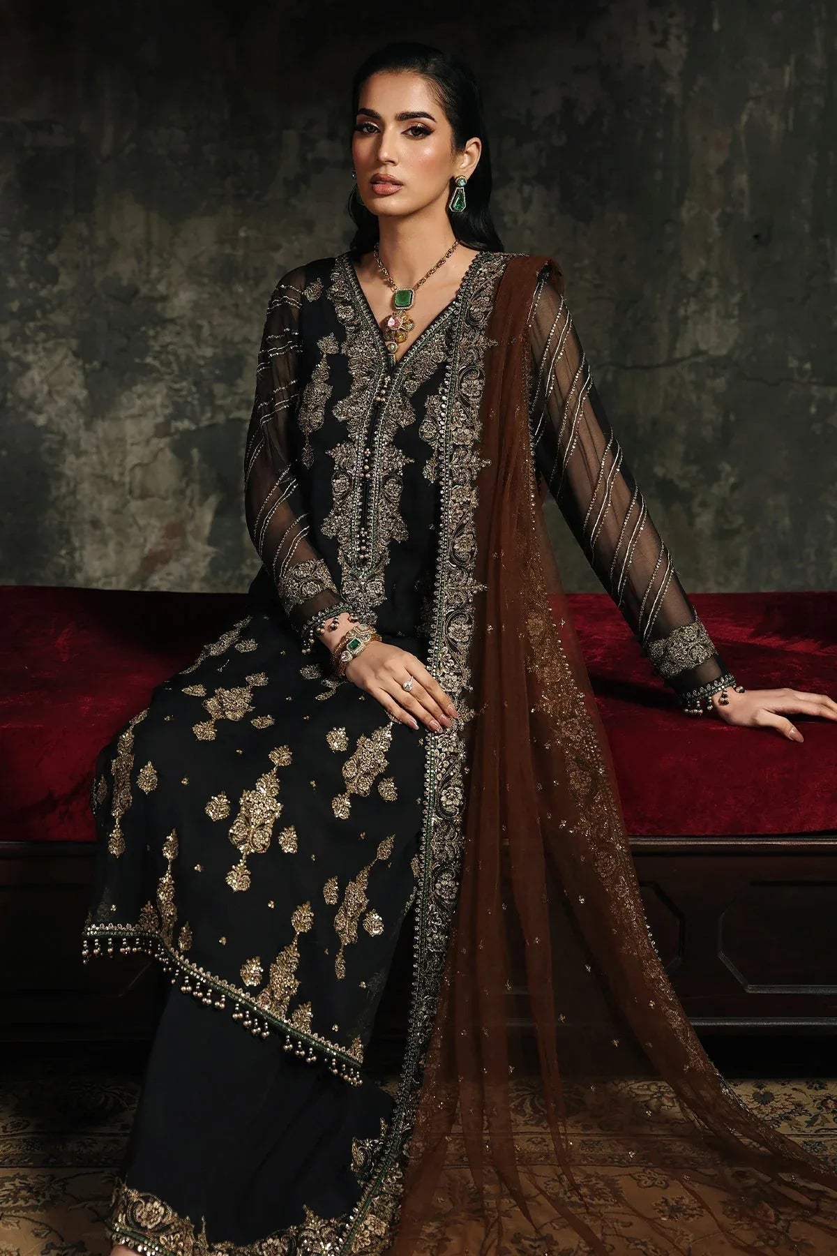 Charizma | Aura Collection 25 | CA26-01 - Aqsa Fabrics