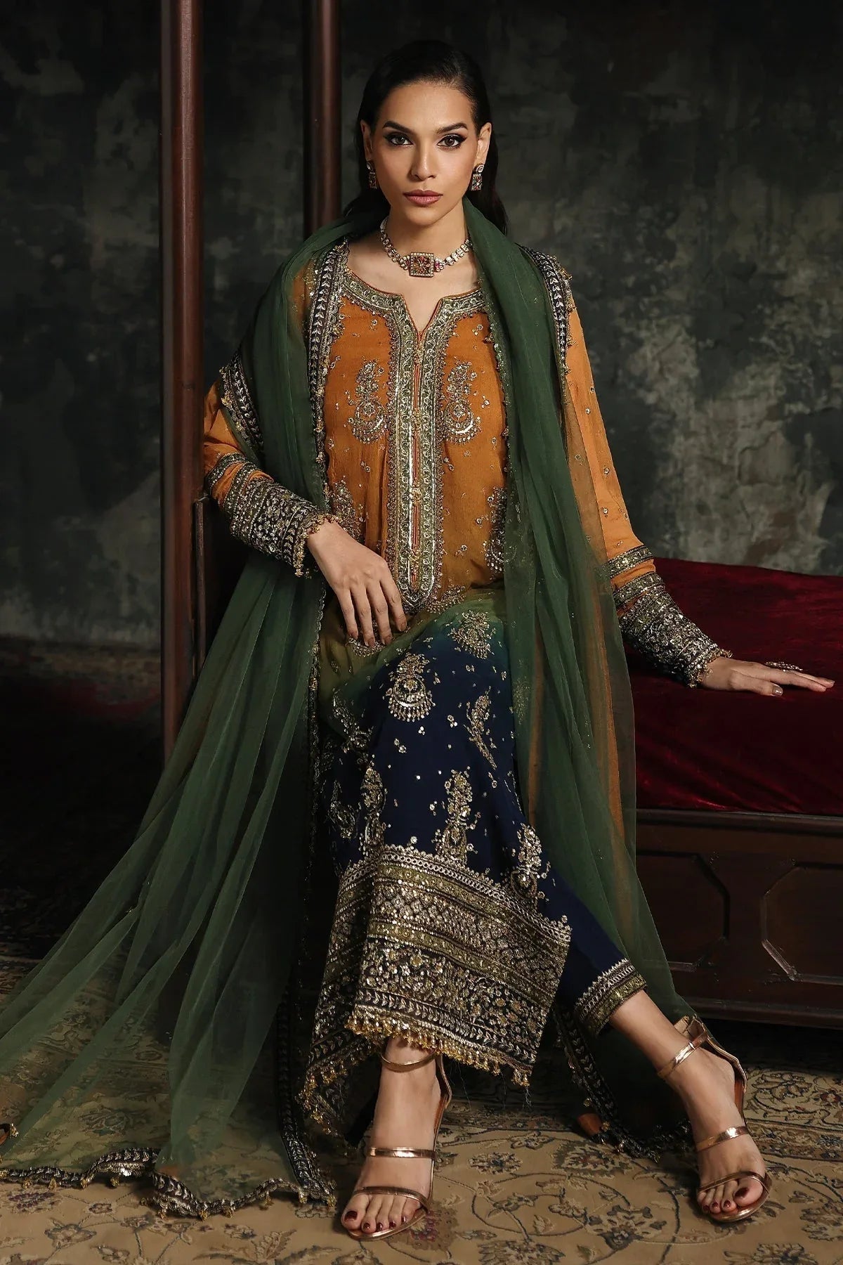 Charizma | Aura Collection 25 |  CA26-02 - Aqsa Fabrics