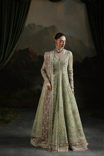 Qalamkar | Elirah Formals 25 | MF-02 SAGE AURA - Aqsa Fabrics