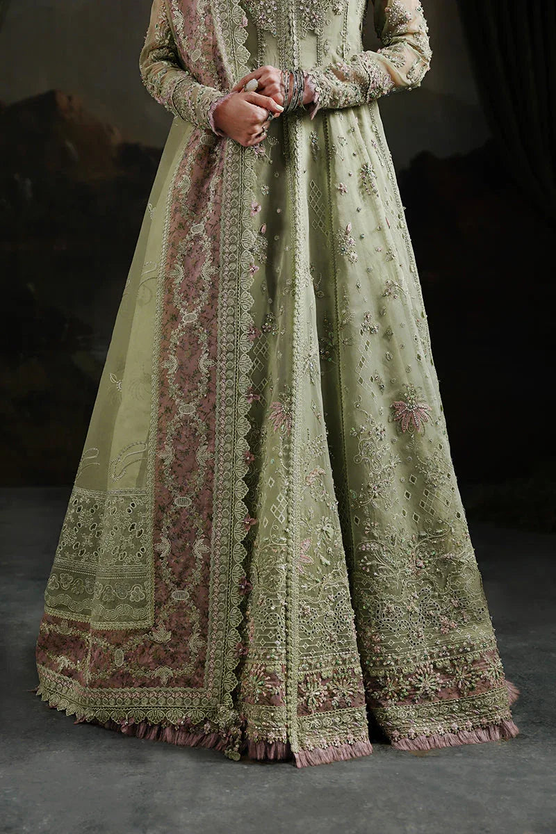 Qalamkar | Elirah Formals 25 | MF-02 SAGE AURA - Aqsa Fabrics