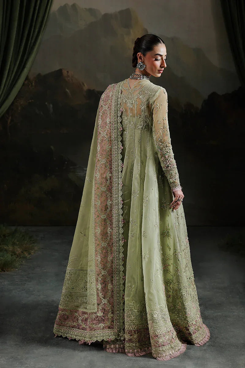 Qalamkar | Elirah Formals 25 | MF-02 SAGE AURA - Aqsa Fabrics