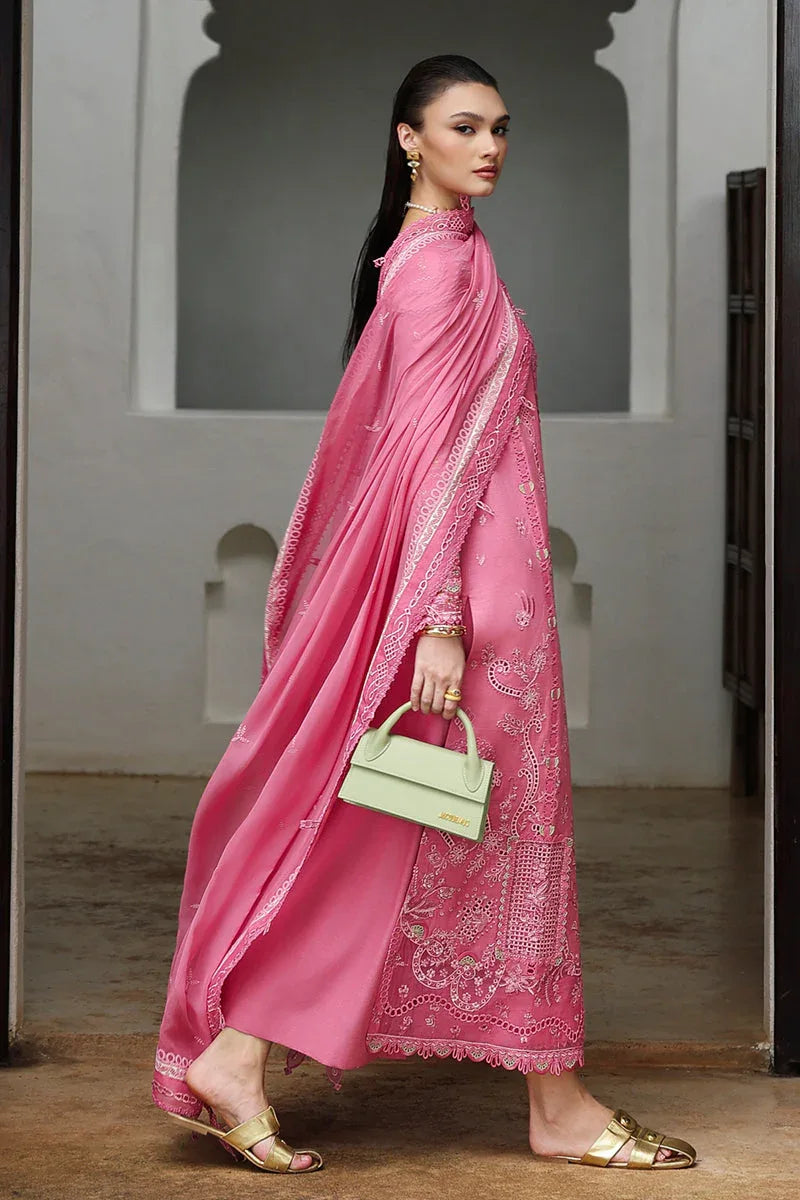 Qalamkar | Q Linen 25 | KL-04 BLOOM - Aqsa Fabrics