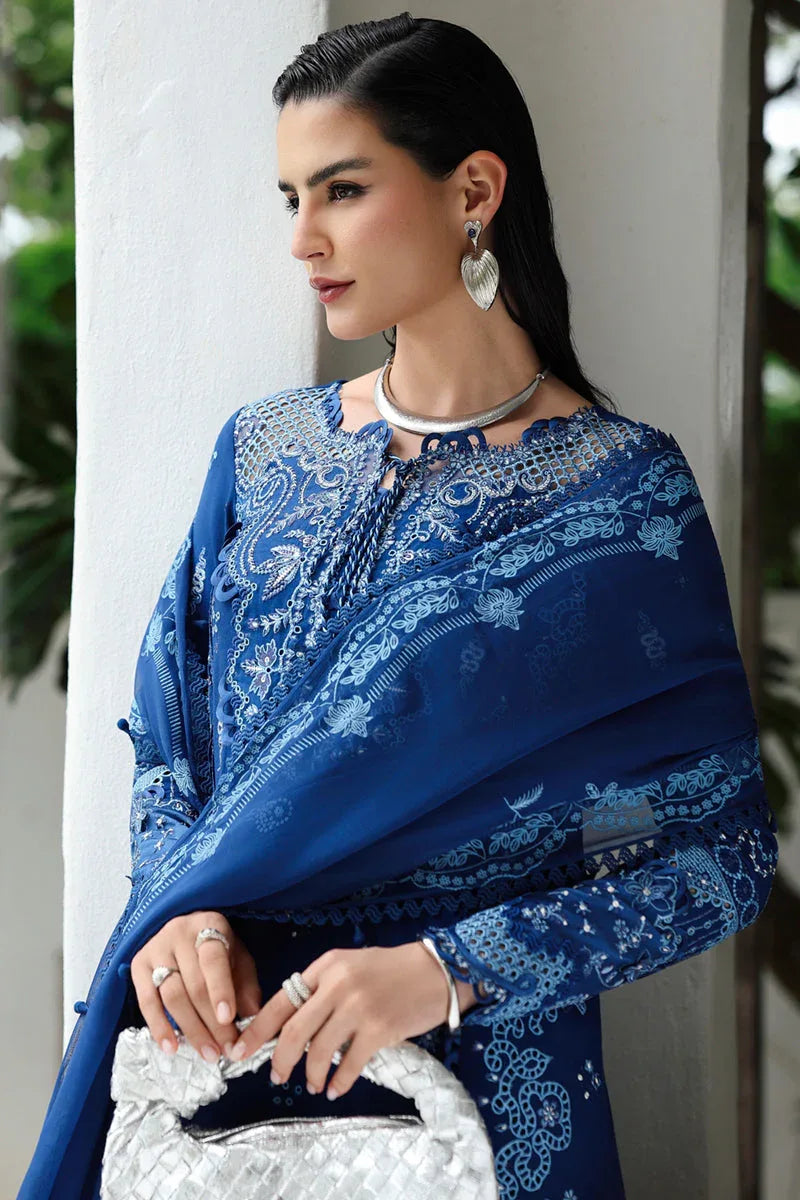 Qalamkar | Q Linen 25 | KL-03 ECLIPSE - Aqsa Fabrics