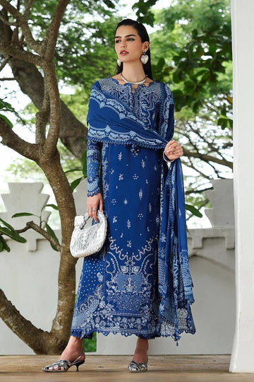 Qalamkar | Q Linen 25 | KL-03 ECLIPSE - Aqsa Fabrics