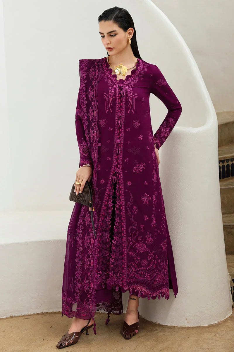 Qalamkar | Q Linen 25 | KL-01 VEYRAH - Aqsa Fabrics