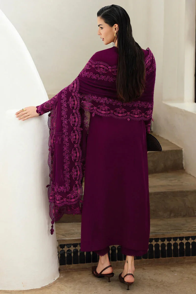 Qalamkar | Q Linen 25 | KL-01 VEYRAH - Aqsa Fabrics