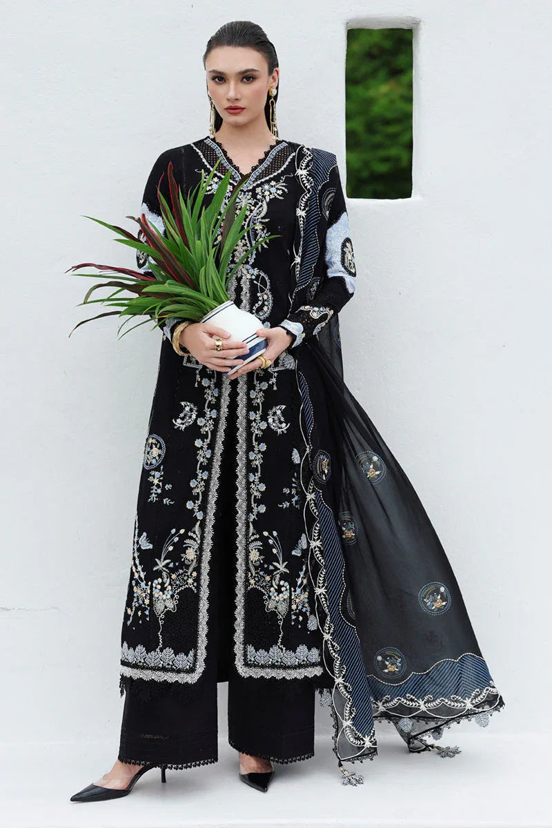 Qalamkar | Q Linen 25 | KL-09 ZYRA - Aqsa Fabrics