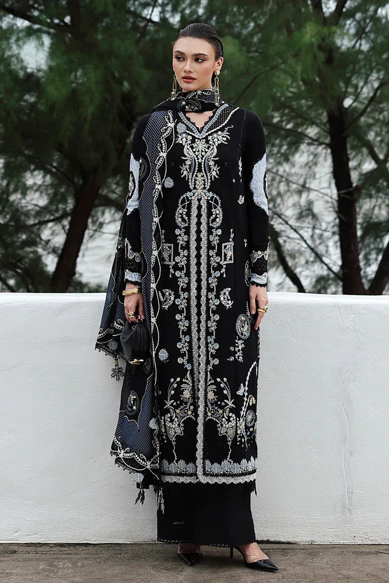 Qalamkar | Q Linen 25 | KL-09 ZYRA - Aqsa Fabrics