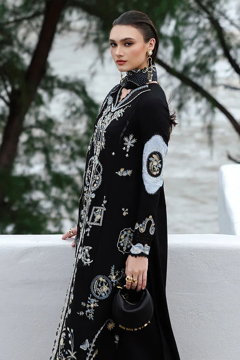 Qalamkar | Q Linen 25 | KL-09 ZYRA - Aqsa Fabrics