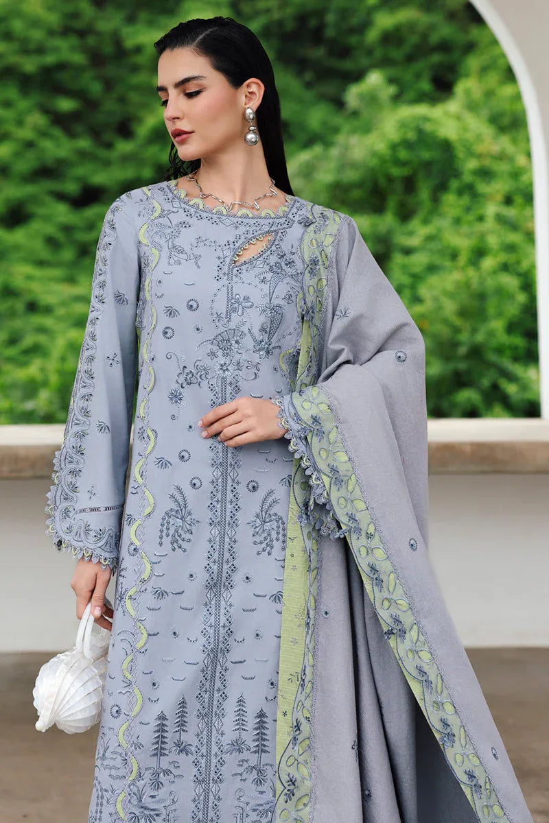 Qalamkar | Q Linen 25 | KL-13 SAAHIL - Aqsa Fabrics