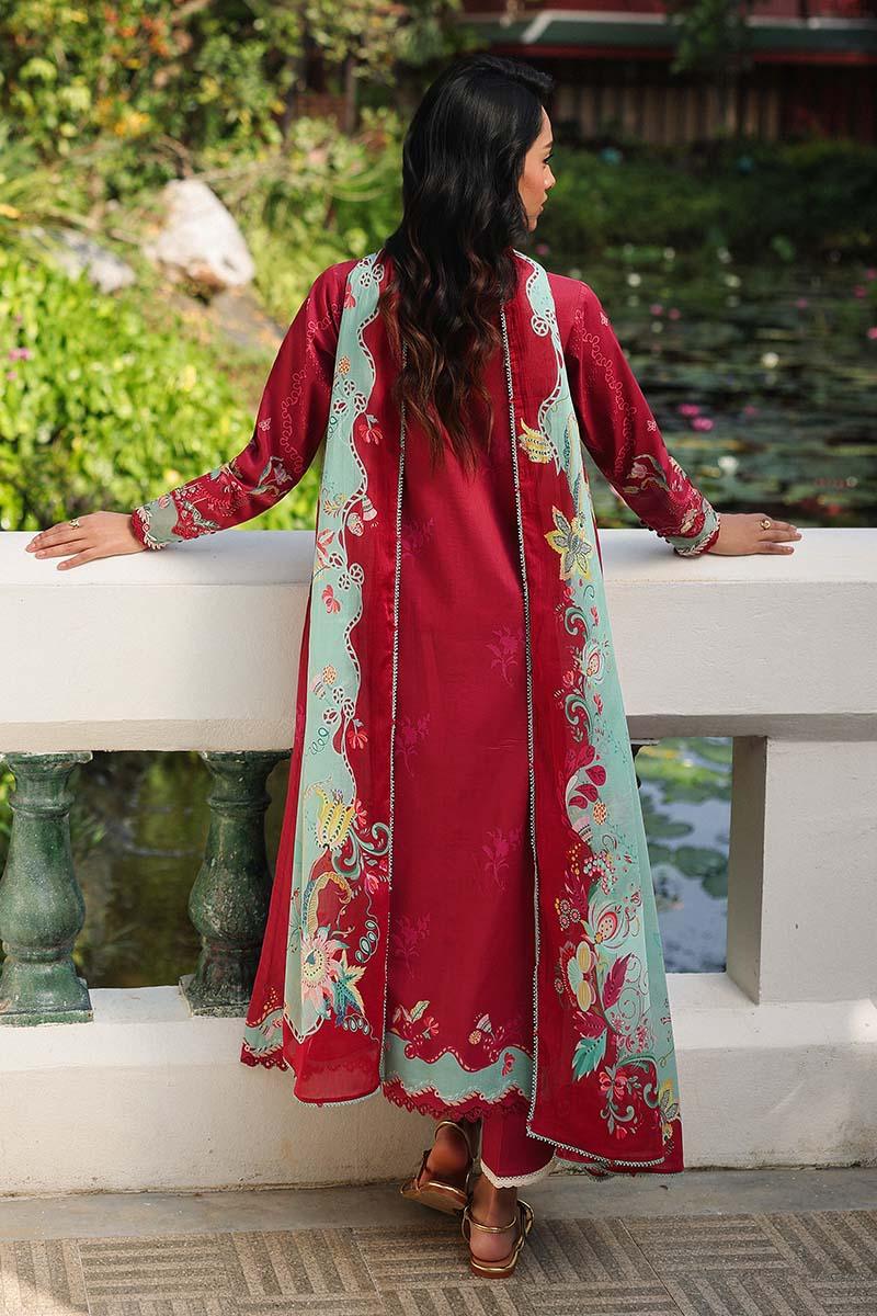 Qalamkar | Q Prints 26 | AX - 05 (A) BRIE - Aqsa Fabrics