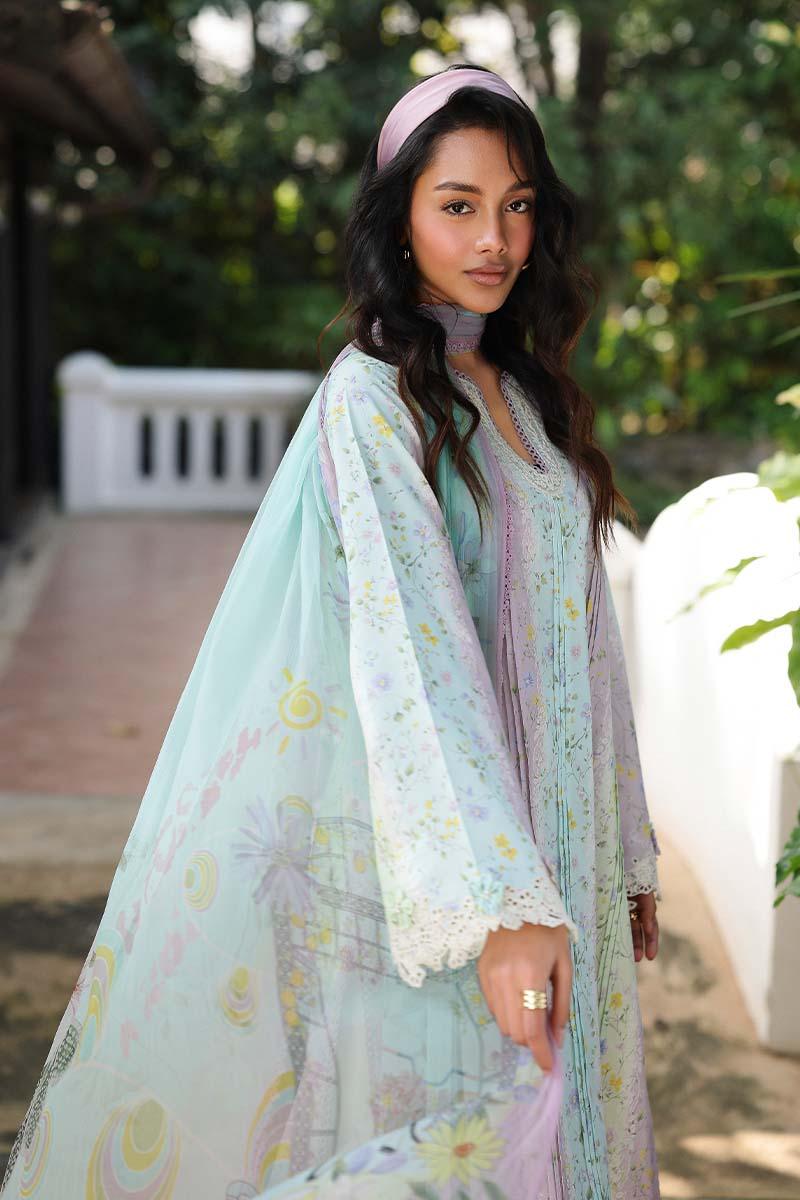 Qalamkar | Q Prints 26 | AX-07 (A) XEINA - Aqsa Fabrics
