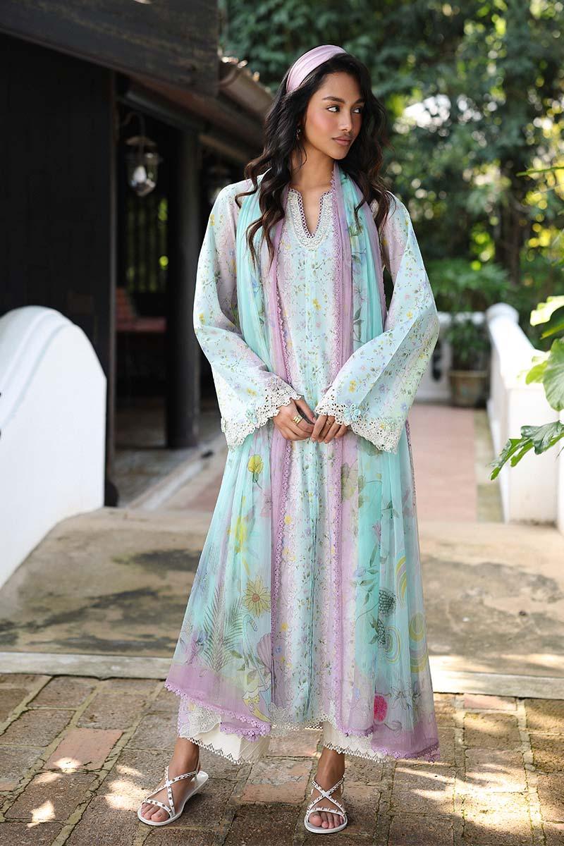 Qalamkar | Q Prints 26 | AX-07 (A) XEINA - Aqsa Fabrics