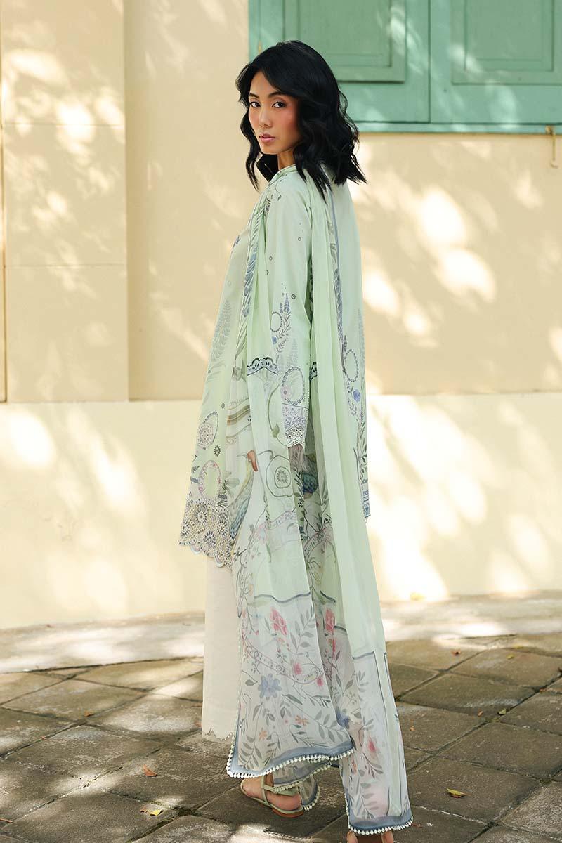 Qalamkar | Q Prints 26 | AX-04 (B) ASHA - Aqsa Fabrics