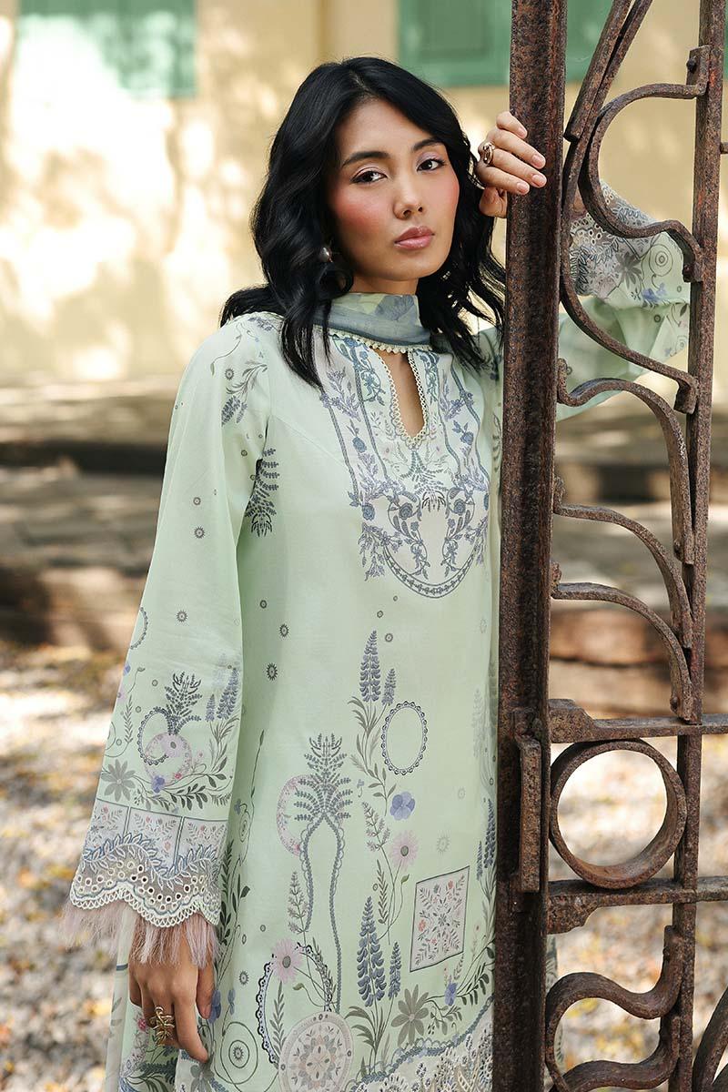 Qalamkar | Q Prints 26 | AX-04 (B) ASHA - Aqsa Fabrics