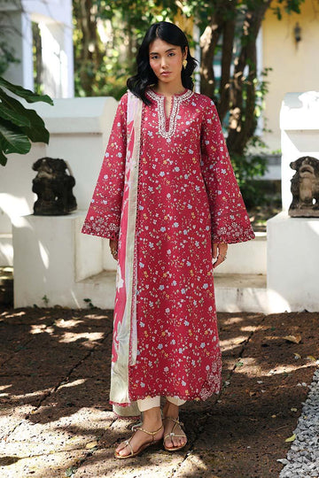 Qalamkar | Q Prints 26 | AX-07 (B) LENA - Aqsa Fabrics