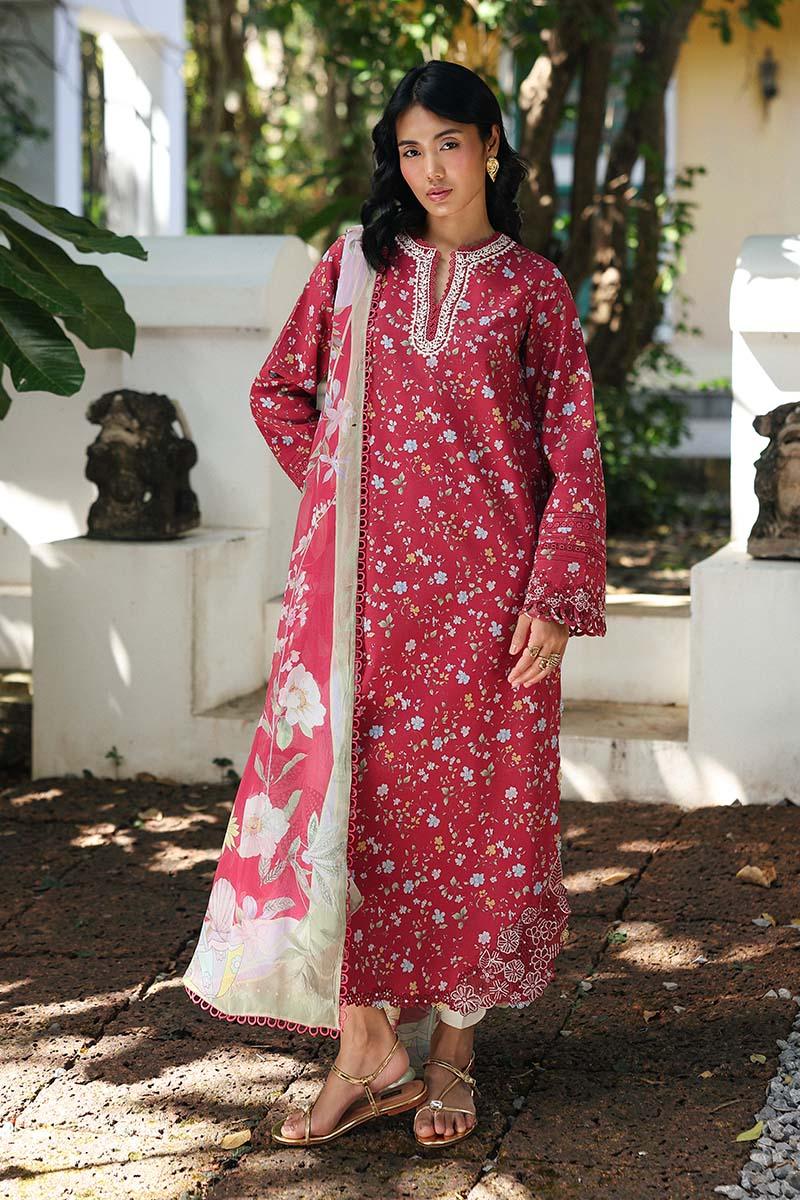 Qalamkar | Q Prints 26 | AX-07 (B) LENA - Aqsa Fabrics