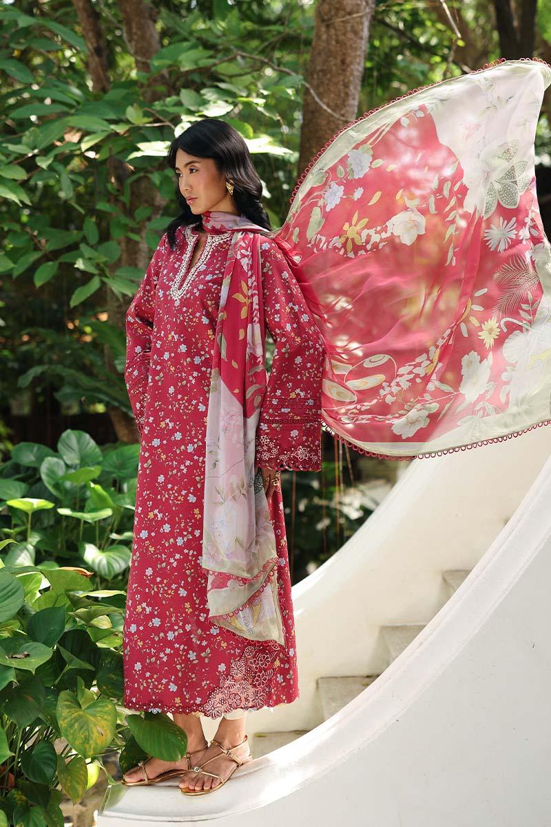 Qalamkar | Q Prints 26 | AX-07 (B) LENA - Aqsa Fabrics