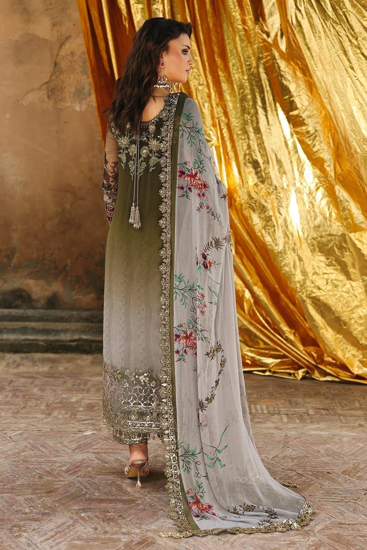 Charizma | Vasal Chiffon | VSL25-31 - Aqsa Fabrics