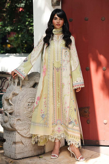 Qalamkar | Q Prints 26 | AX-06 (B) VAILA - Aqsa Fabrics