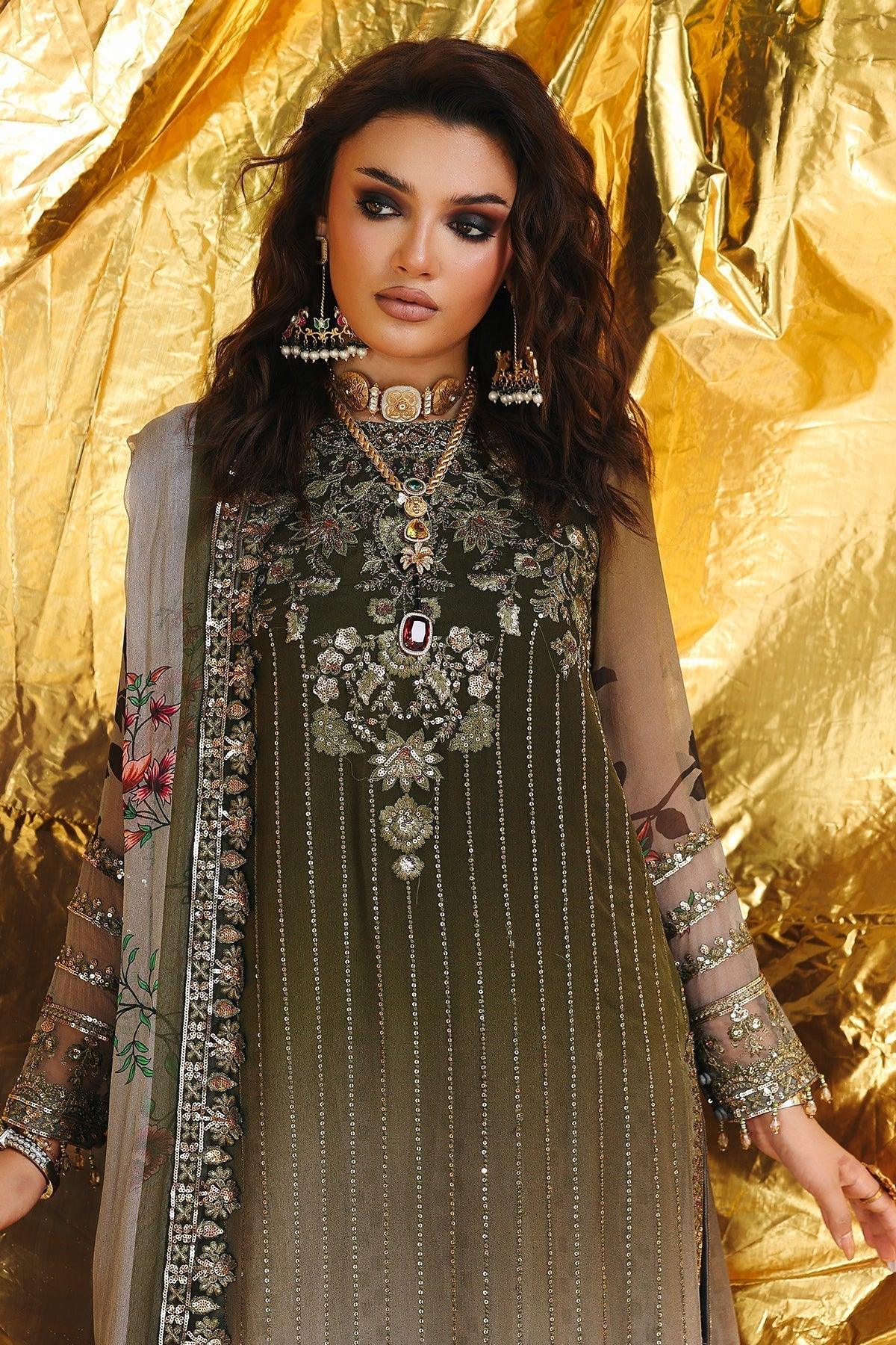 Charizma | Vasal Chiffon | VSL25-31 - Aqsa Fabrics