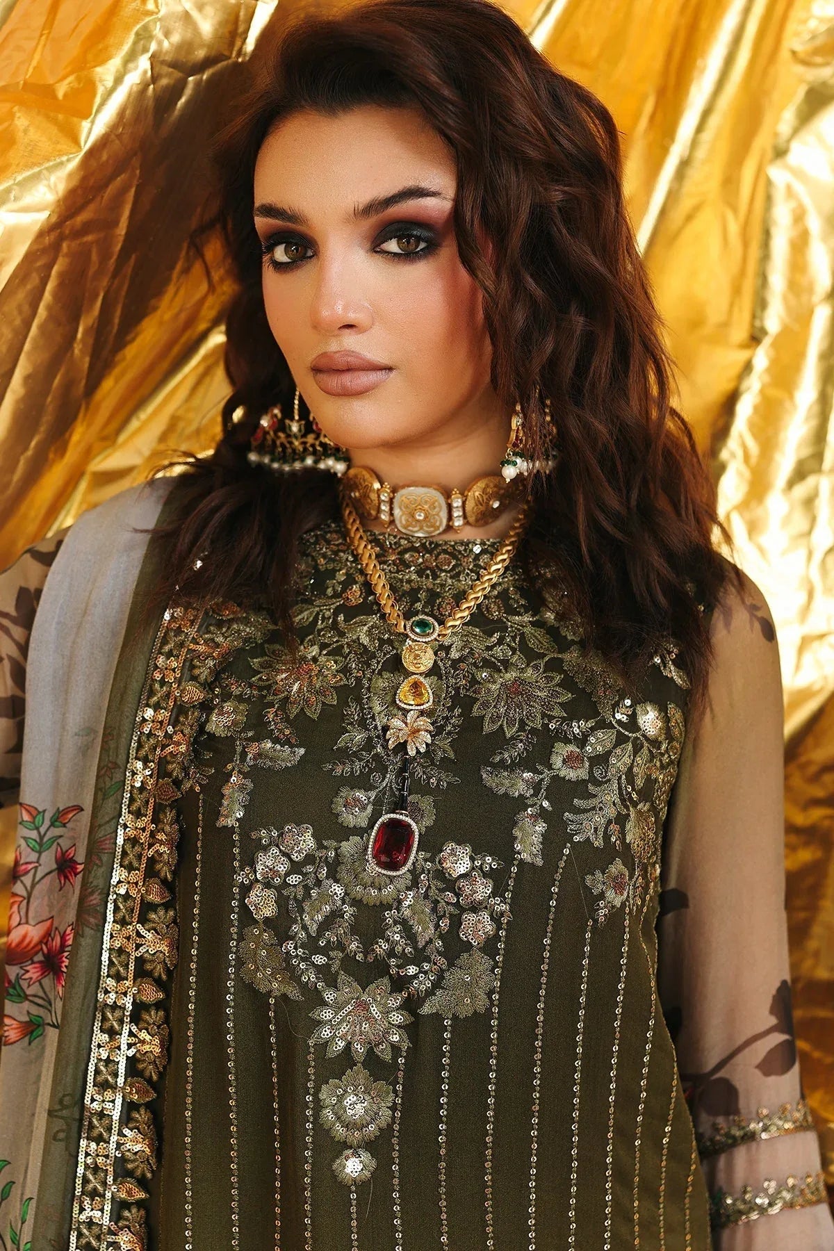 Charizma | Vasal Chiffon | VSL25-31 - Aqsa Fabrics