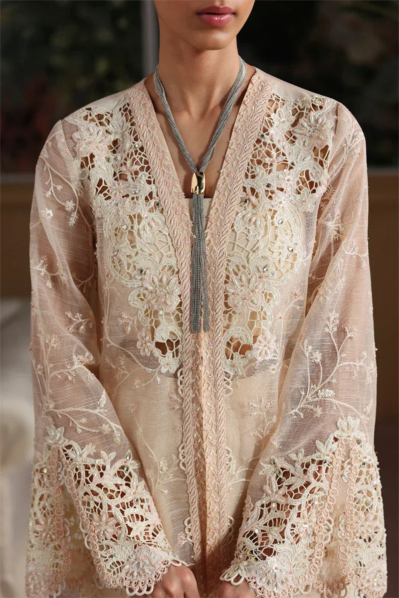 Qalamkar | Luxury Pret 25 | LP-03 JEENA - Aqsa Fabrics